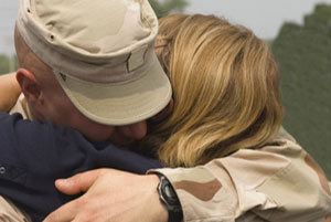 military household embracing